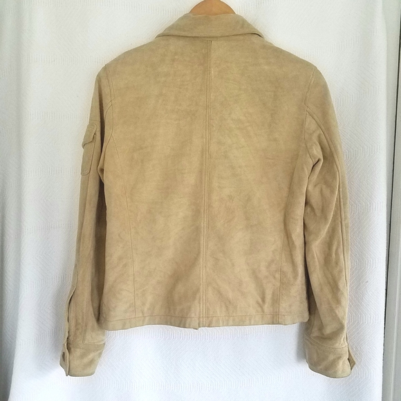 J. Crew Tan Suede Jacket - Picture 2 of 7